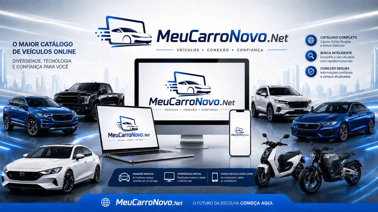 meucarronovo.net — veículos, conexão e confiança